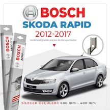 Skoda Rapid Muz Silecek Takımı 2012-2017 Bosch Aeroeco