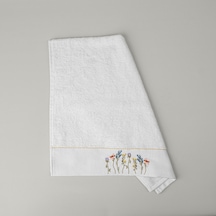 Linens Wister Bambu Yüz Havlusu 50x85 Cm Beyaz Beyaz