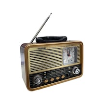 Rose Sp-607 Usb-sd-fm-bluetooth Destekli Şarjlı Nostaljik Retro Radyo