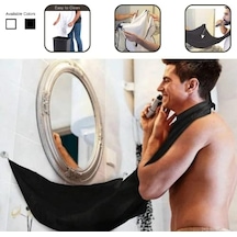 Easyso Desire Pratik Sakal Kesme Örtüsü, Siyah, Tela Kumaş Berber/kuaför Önlüğü Black Standart Boy Saç Kesme Örtüsü Vantuzlu 256