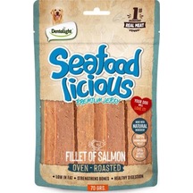 Dentalight Seafood Fillet Somon Balıklı Köpek Ödül Maması 70 Gr