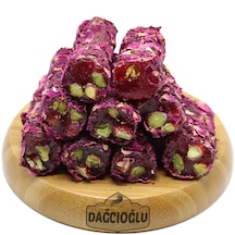 Dacıoğlu Antep Fıstıklı Gül Yapraklı Fitil Lokum 250 G
