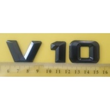 Mercedes Uyumlu Yazı V 10 Siyah