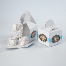 Lokum Atölyesi Duble Kavrulmuş Antep Fıstıklı Mini Lokum Pudra Şekeri Kaplı 10'lu 250 G