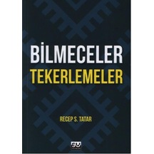 Bilmeceler Tekerlemeler - Recep S. Tatar - Su Yayınları