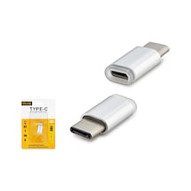 H4419k Otg Type C To Mıcro Usb Kutulu Metal