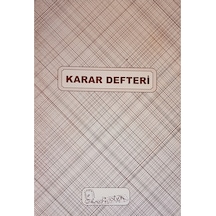 Kocaoluk Karar Defteri K.Kapak