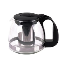 Çelik Süzgeçli Cam Demlik 700 Ml