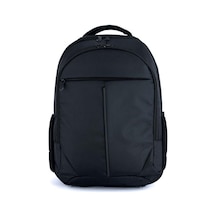 4 Bölmeli Okul Sırt Çantası (Laptop Bölmeli) Siyah 2120
