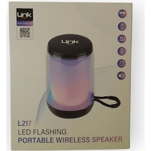 Linktech L217 Taşınabilir Rgb Işıklı Bluetooth Hoparlör