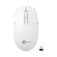 Lenovo Lecoo Ws204 Kablosuz 1200dpı 3 Tuşlu Beyaz Optik Mouse