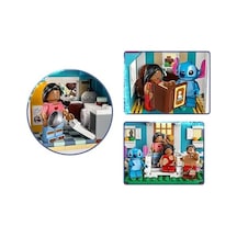 Lilo Ve Stiç Plaj Evi 43268-9 Yaş Üzeri Prenses Seven Kız Ve Erkek Çocuklar İçin 6 Odası Ve Çatı Gözlemevi Olan Uzay Gemisi Ve 5 Minifigür İçeren Yaratıcı Oyuncak Yapım Seti 834 Parça