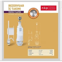 Nkp Basmalı Sistem İç Takım Beyaz