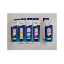 Epson 103 Muadil Mürekkep Kartuş Seti 4 Renk + 1 Siyah - 893527141