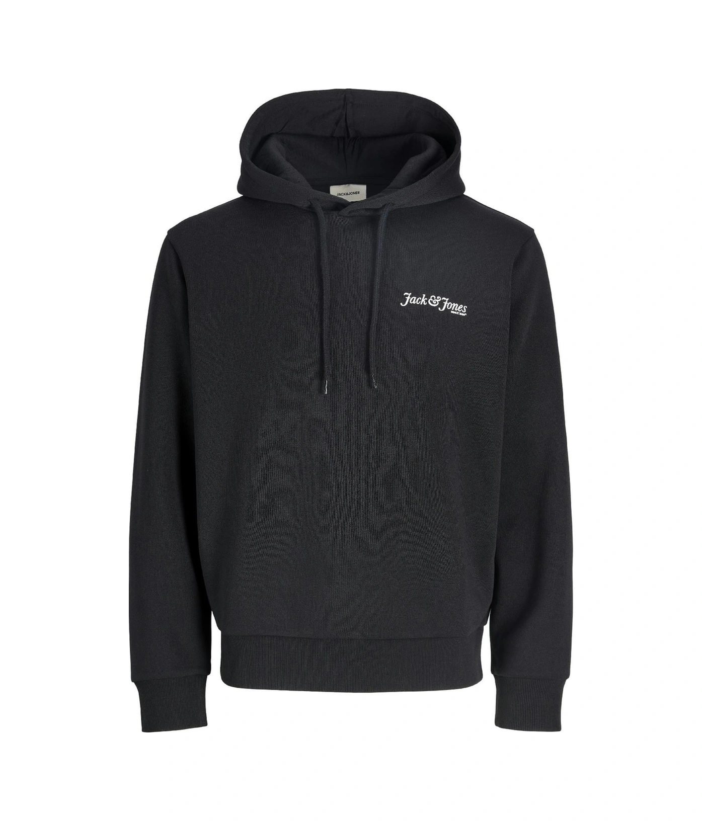 Erkek Jack & Jones Jjyukı Front Sweat Hood Kapüşonlu, Yumuşak Kumaş, Rahat Kesim, Günlük Kullanıma Uygun Sweatshirt Siyah