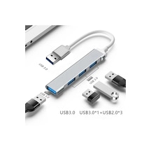 4 Port Usb 3.0 Hub Çevirici Çoğaltıcı Çoklayıcı Çoklama 4 Portlu
