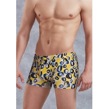 Doreanse Erkek Modal Çok Renkli Baskılı Boxer 1799 Çok Renkli