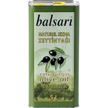 Balsari Naturel Sızma Soğuk Sıkım Zeytinyağı Teneke 5 L