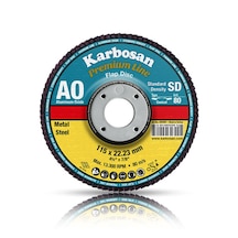 Karbosan Premium Line Ao Flap Disk Zımpara 180Mm 60 Kum