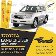 Toyota Uyumlu Land Cruiser Muz Silecek Takımı 2007-2009 İnwells
