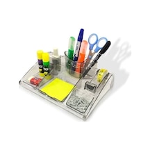 Mas 812 Trendy Şeffaf Masaüstü Organizer