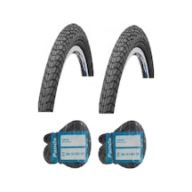 Bike Sky Chaoyang 20 Jant 20x1.75 Bisiklet Dış Lastiği Yol Tipi H-537 X 2 Adet + Panda İç Lastik Seti