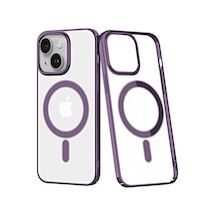 Apple iPhone Uyumlu - 14 Plus Kılıf Element Magneticsafe Sert Kapak - Mor