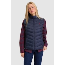 U.S. Polo Assn. Kadın Lacivert Yelek 50328169-vr033