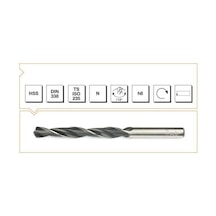 MTE HSS DIN 338 2 Mm Silindirik Saplı Kısa Haddeli Matkap Ucu