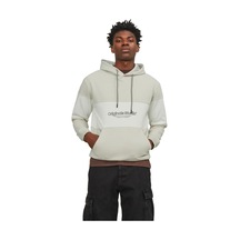 Jack & Jones 12246802 Jorlakewood Sweat Hood Bf Ln Erkek Sweatshirt 001 Moonbeam S Bej