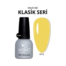 Momo Professional Kalıcı Oje K113 Soğuk Sarı 14 Ml