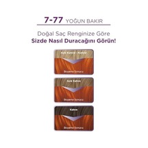 Yoğun Göz Alıcı Renk Saç Boyası 7-77 Yoğun Bakır