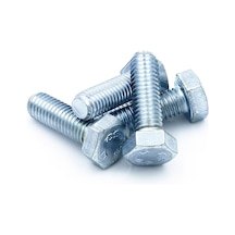 Ayaz M12X30 Çelik Civata 100 Adet 1 Kutu Galvanizli