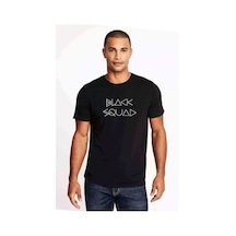 Black Squad Baskılı Siyah Erkek Tshirt (528608374)