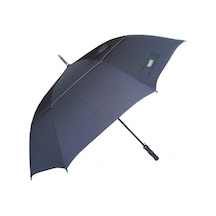 Hsmarket April Erkek Şemsiye Uzun Baston 8 Telli Çift Katlı Kumaş-250G-Syh