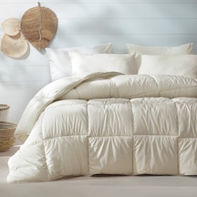 Yataş Bedding Macaron Tek Kişilik Yorgan Yastık Seti Krem