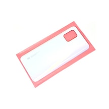 Xiaomi Mi 10 Lite Arka Kapak Pil Kapağı Cam Senalstore - Beyaz Beyaz