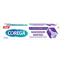 Corega Maximum Kontrol Diş Protezi Yapıştırıcı Krem 40 G