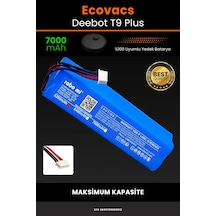 Ecovacs Deebot T9 Plus  7000mah Robot Süpürge Bataryası - Maksimum Kapasite