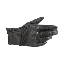 Alpinestars Rayburn V2 Korumalı Deri Motosiklet Eldiveni Siyah