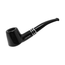 Falconetti Siyah Parlak Sandalwood Ahşap Pipo Rc98