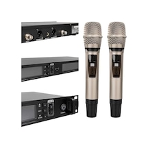 Hubrendy Sh Magicvoice Mv21633 2 El Tipi Mikrofonlu 100+100 Kanal Antenli Uhf-pll Kablosuz Telsiz Mi