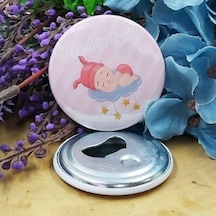 Bulut Üstünde Uyuyan Bebek Konsept Baskılı Bebek Şekeri 15 Adet
