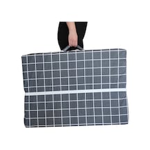 Katlanır Yatak Yer Yatağı Sünger Yatak Tek Kişilik 80x180 Gri Pano 6 Cm