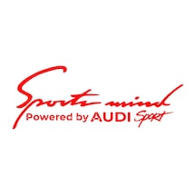 Sports Mind Audi Sports Sticker 17x17 Cm Kırmızı