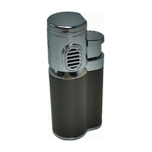 Metal Çift Yanan Turbo Çakmak