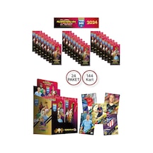 Panini Adrenalyn Fifa 365 - 2024 Official Trading Card Futbolcu Kartları Etiketi 24 Paket