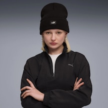 Puma 026400-04 Ess Mid Crown Beanie Unisex Siyah Bere