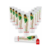 Farmasi Euro Fresh Whitening Aloe Veralı Misvaklı Beyazlatıcı Diş Macunu 10 x 112 G