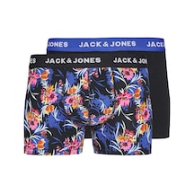 Jack & Jones Botanic Erkek 2'li Boxer 12275326-b Siyah